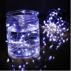 2M Christmas Garden Party String Fairy Lights Battery Operated 20 LED White   323394286814